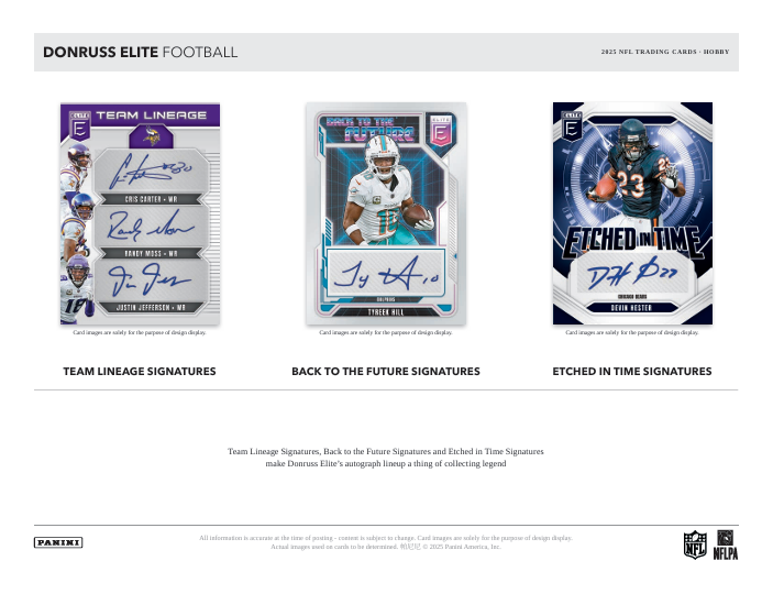 2025 Donruss Elite Football Hobby Box