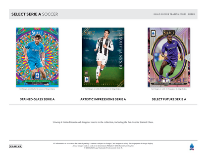 2024-25 Panini Select Serie A Soccer Hobby Box