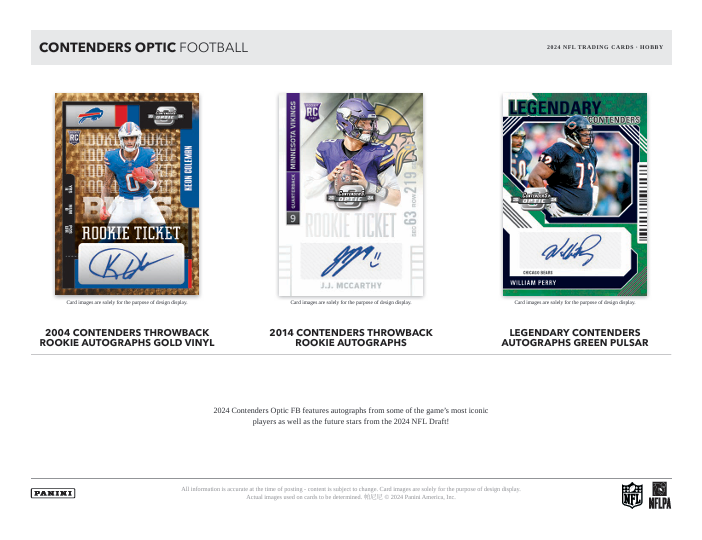 2024 Panini Contenders Optic Football Hobby Box