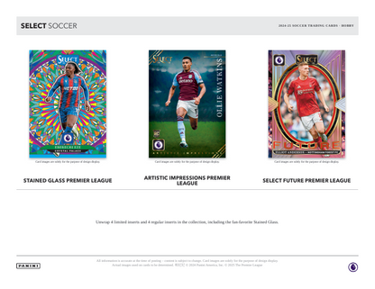 2024-25 Panini Select English Premier League Soccer Hobby Box