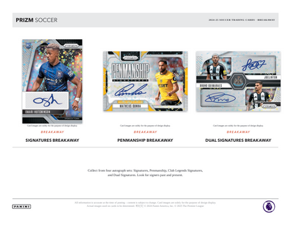 2024-25 Panini Prizm English Premier League Breakaway Soccer Hobby Box