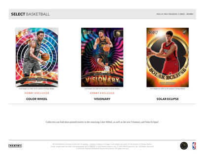 2024-25 Panini Select Basketball Hobby