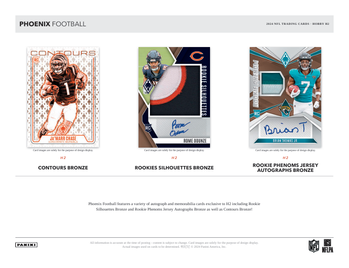 2024 Panini Phoenix Football Hobby Hybrid H2