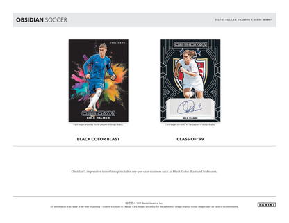 2024-25 Panini Obsidian Soccer Hobby Box
