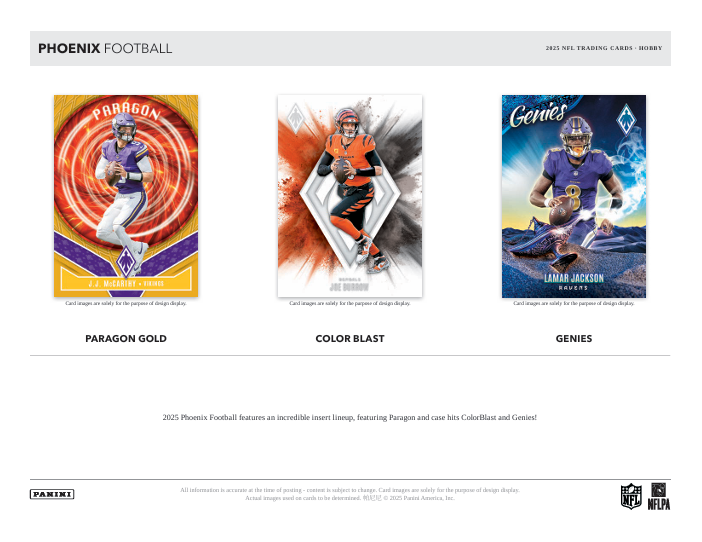 2025 Panini Phoenix Football Hobby Box