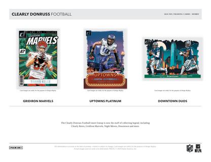 2024 Clearly Donruss Football Hobby Box