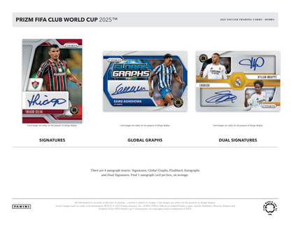 2025 Prizm FIFA Club World Cup Soccer Hobby Box