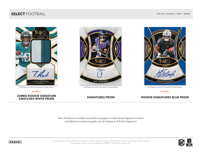 2025 SELECT FOOTBALL HOBBY RANDOM TEAMS 3 B0X 1/4 CASE BREAK #365