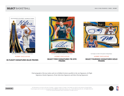 2024-25 Panini Select Basketball Hobby