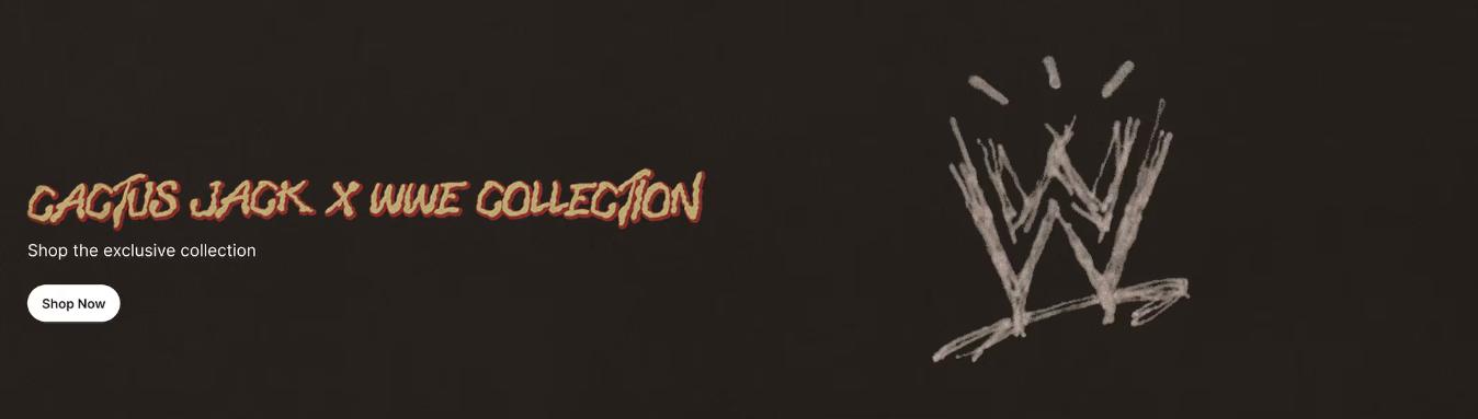 Cactus Jack X WWE Collection