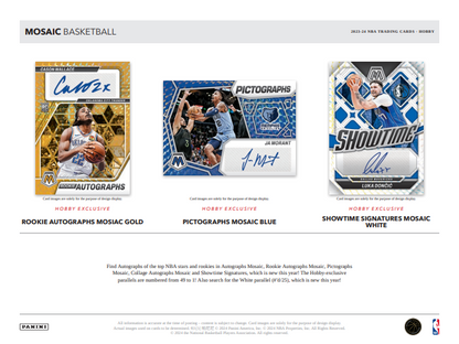 2023-24 Panini Mosaic Basketball Hobby Box