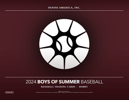 2024 Panini Boys of Summer Baseball Hobby Box