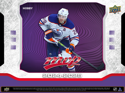 2024-25 Upper Deck MVP Hockey Hobby Box