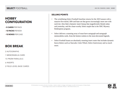 2023-24 Panini Select FIFA Soccer Hobby Box