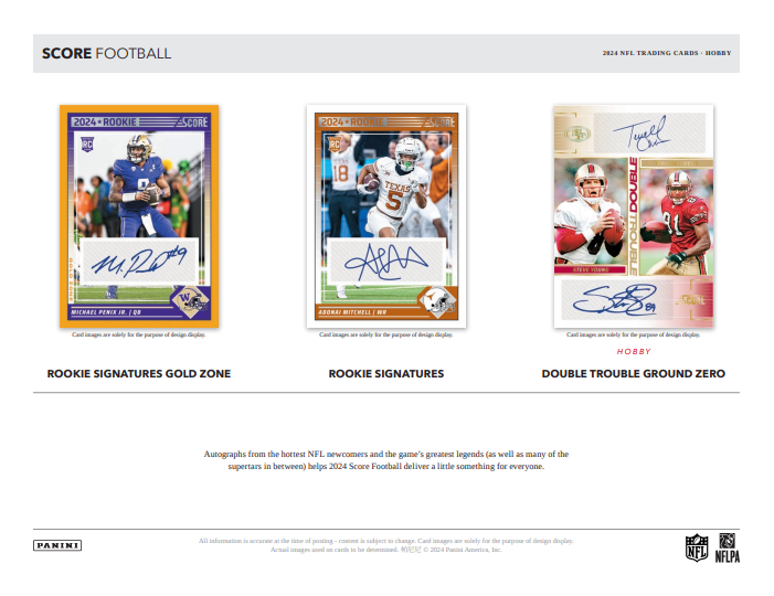 2024 Score Football Hobby Box