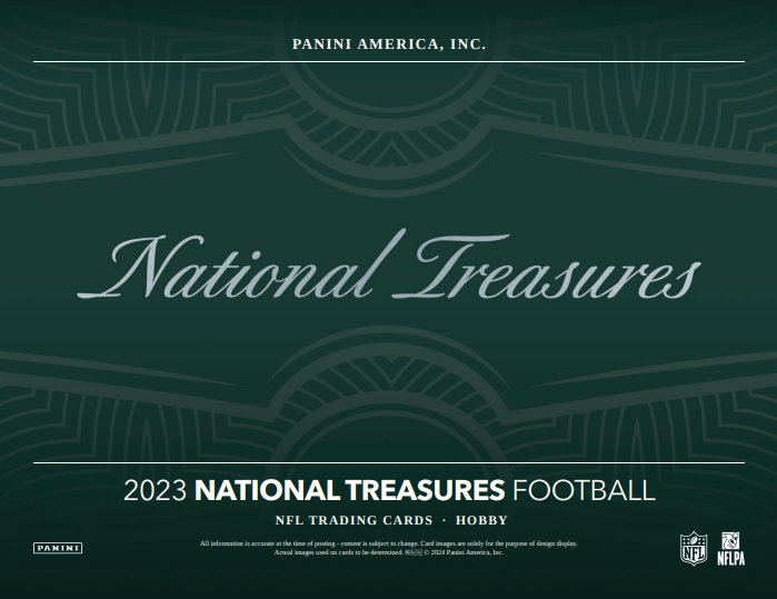 2023 Panini National Treasures Football Hobby Box