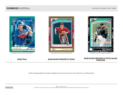 2024 Donruss Baseball Hobby Box