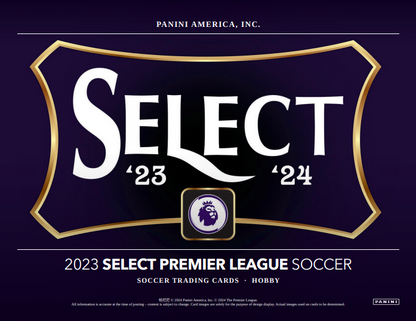 2023-24 Panini Select English Premier League Soccer Hobby Box