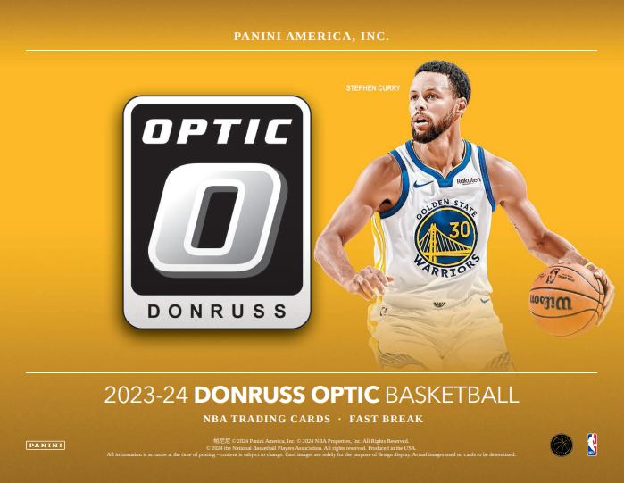 2023-24 Panini Donruss Optic Fast Break Basketball Hobby Box