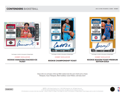 2023-24 Panini Contenders Basketball Hobby Box