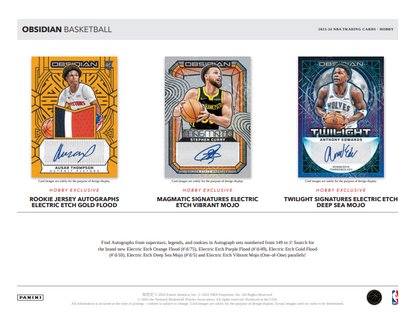 2023-24 Panini Obsidian Basketball Hobby Box