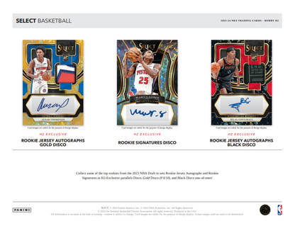 2023-24 Panini Select Basketball Hobby Hybrid H2 Box