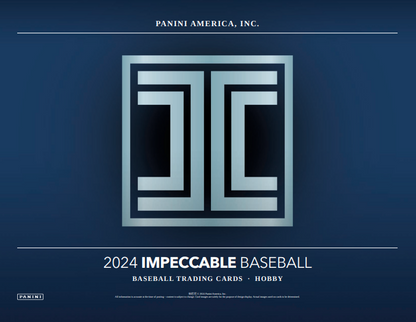 2024 Panini Impeccable Baseball Hobby Box