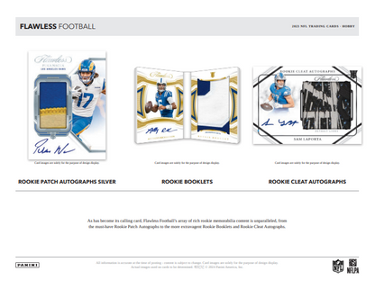 2023 Panini Flawless Football Hobby Box