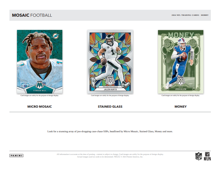 2024 Panini Mosaic Football Hobby Box