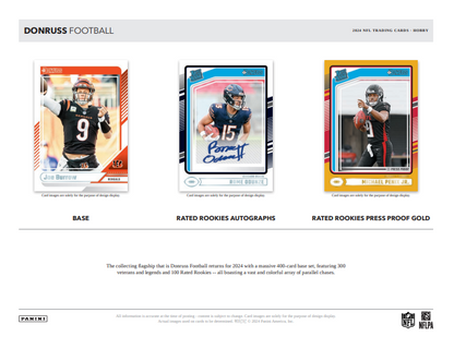 2024 Donruss Football Hobby Box