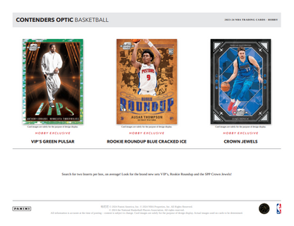 23-24 Panini Contenders Optic Basketball Hobby