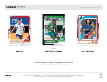 24-25 Donruss Soccer Hobby Box