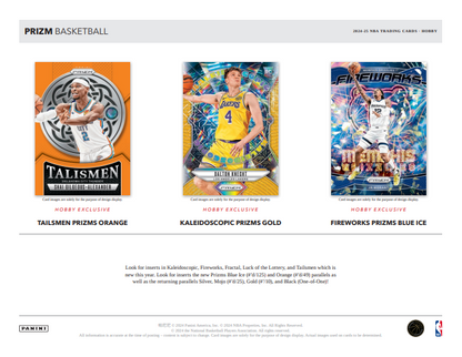 2024-25 Panini Prizm Basketball Hobby Box