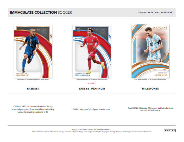 2023-24 Panini Immaculate Soccer Hobby