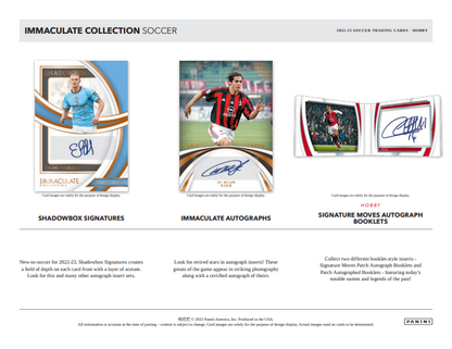 2023-24 Panini Immaculate Soccer Hobby