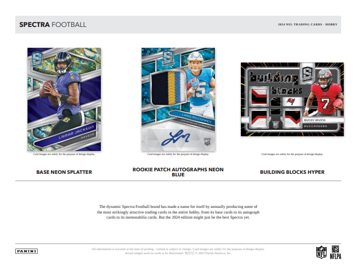 2024 Panini Spectra Football Hobby