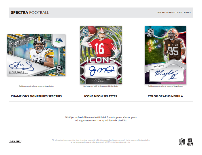 2024 Panini Spectra Football Hobby