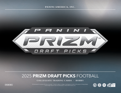 2025 Panini Prizm Draft Picks Collegiate Football Box