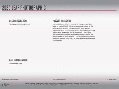 2025 Leaf Photographic Box