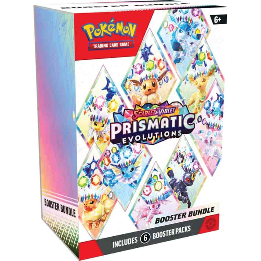 Pokémon TCG: Scarlet and Violet Prismatic Evolutions Booster Bundle