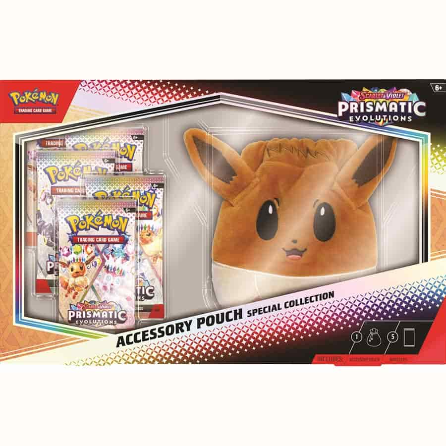 Pokémon TCG: Scarlet and Violet Prismatic Evolutions: Accessory Pouch Special Collection