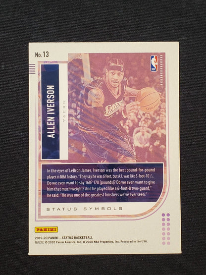 2019-20 Panini Status Symbols #13 Allen Iverson